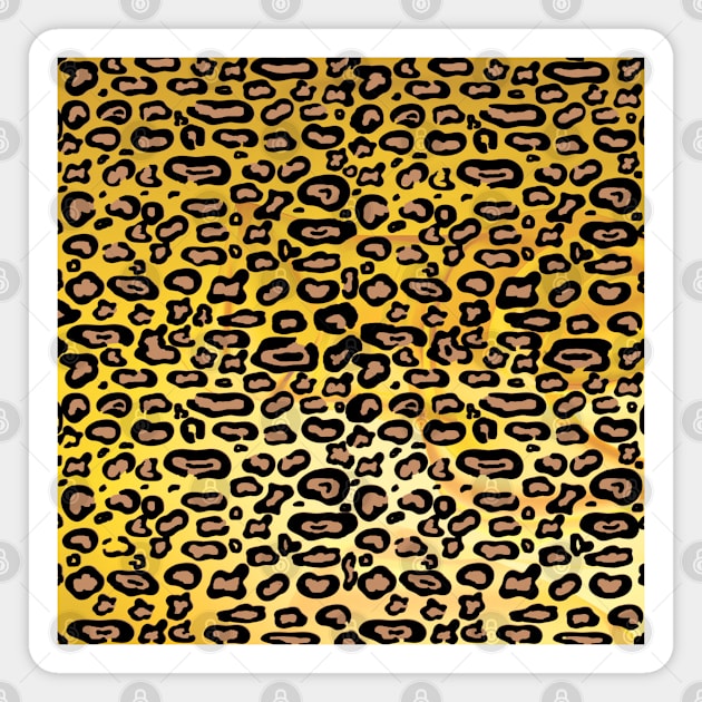 cheetah pattern Magnet by zzzozzo